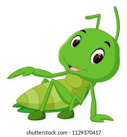 Praying Mantis Cartoon Stock Illustration 1129370417 | Shutterstock