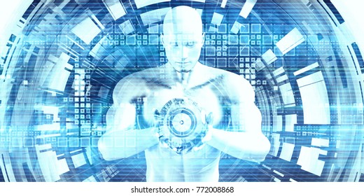 Predictive Analytics and Advanced Data Mining Concept 3d Render