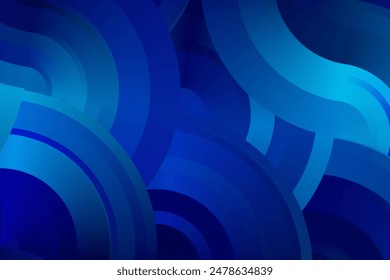 Premium background design with blue line pattern (texture) in luxury blue colour. Abstract horizontal luxury template for business banner, formal backdrop, prestigious voucher, luxe invite - Powered by Shutterstock