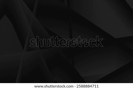 A premium digital background featuring sleek black and grey polygonal shapes with refined diagonal lines. The geometric striped texture adds depth and sophistication