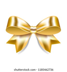 Premium Golden Bow Stock Illustration 1185462736 | Shutterstock