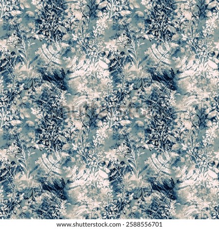 Premium vector digital image printing factory, solid natural seamless pattern textile and wrapping paper design allover 