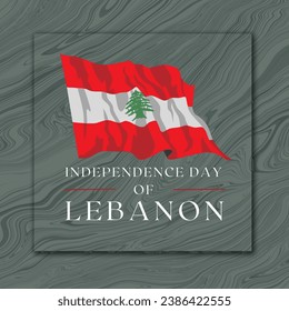 Premium Vector | Happy Lebanon independence day november 22th celebration vector for poster banner advertising - Powered by Shutterstock