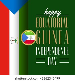 Premium Vector | Vector illustration for equatorial guinea independence day. - Powered by Shutterstock