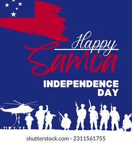 Premium Vector | Vector illustration for happy independence day samoa 1st june - Powered by Shutterstock