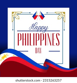 Premium Vector | Vector illustration for happy independence day philippines 12 june - Powered by Shutterstock