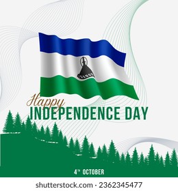 Premium Vector | Vector illustration for lesotho independence day - Powered by Shutterstock