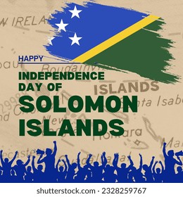 Premium Vector | Vector illustration for solomon islands independence day - Powered by Shutterstock