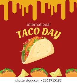 Premium Vector | National taco day - Powered by Shutterstock