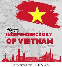 Premium Vector | Vietnam independence day background for national celebration on september 2nd - Powered by Shutterstock