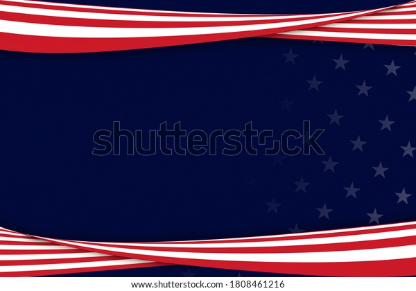 Presidential Elections of United\
States Background. Abstract American Flag background\
concept