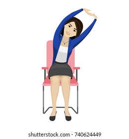 3,019 Chair yoga Stock Illustrations, Images & Vectors | Shutterstock