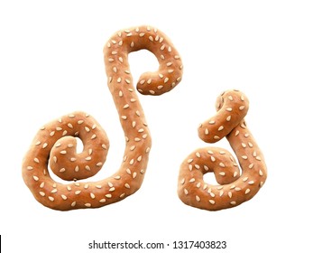 916 Pretzel font Images, Stock Photos & Vectors | Shutterstock