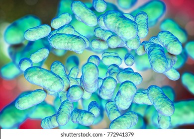 Prevotella Bacteria 3d Illustration Gramnegative Anaerobic Stock ...