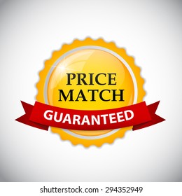 Price Match Label  Illustration 