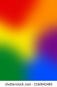 Pride Month Blurred Lgbt Colors Background