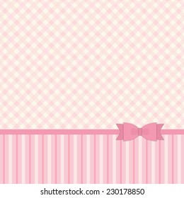 Primitive retro background in pastel colors ideal for baby shower