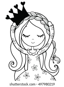 23,890 Black And White Princess Crown Images, Stock Photos & Vectors ...