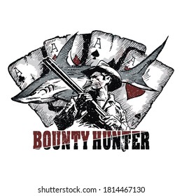 Print Bounty Hunter With Shark