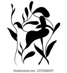 print vector pattern art floral leaf beautiful romantic flowers sketch design naturel graphic fabric decorative