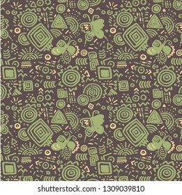 printable abstract background
for textile and digital design - Illustration 