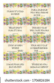 Printable Easter Scavenger Hunt Game