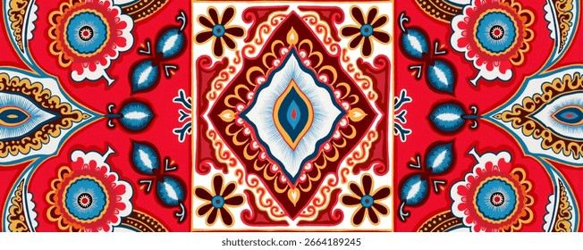 Printing elements for Middle Eastern fabrics, clothing and carpets