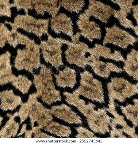 print-ready animal pattern with real textures