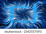 Prismatic Waves Starburst Blue Colours