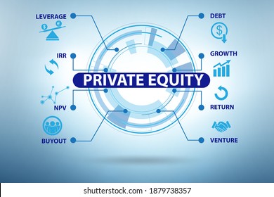 Private Equity Investment Business Concept