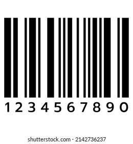 Product Barcode Icon On Trading Products