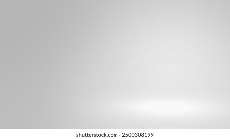 product display empty background in white color with grey shade. 