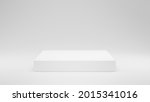 Product Stand. empty space for product design show. stage showcase for new product. banners background. Cosmetic. Podium stand. 3D Rendering.