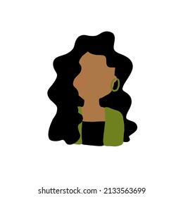 800 Little girl curly hair silhouette Images, Stock Photos & Vectors ...