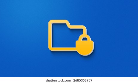 Professional folder, document, lock, closed, data, security, modern, private, password, safe, confidential, information, storage, computer, protection, digital, secret, file, archive, tech, symbol.