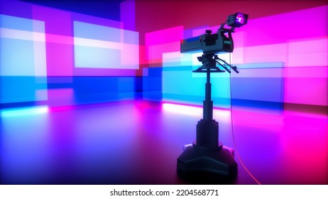 a professional studio camera (3d rendering) - Powered by Shutterstock