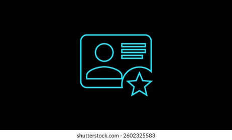 Profile icon designed for intuitive recognition in digital identity management, ensuring seamless navigation in personal and professional applications.