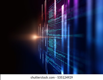 Programming Code Abstract Technology Background Of Software Developer And  Computer Script
