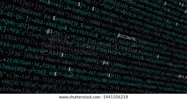 Programming Numbers Computer Science Digital Code Stock Illustration