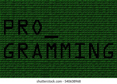 Programming On Cyber Background