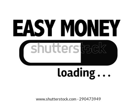 Progress Bar Loading with the text: Easy Money