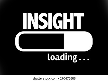 Progress Bar Loading with the text: Insight