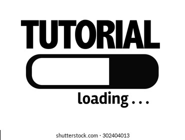 Progress Bar Loading With The Text: Tutorial