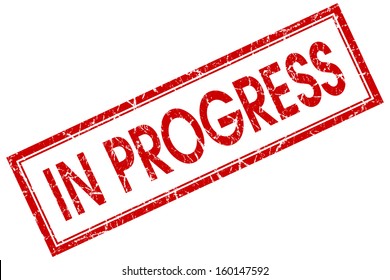 Work In Progress Stamp High Res Stock Images Shutterstock