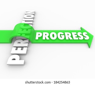 13 Perfection vs progress Images, Stock Photos & Vectors | Shutterstock