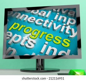 Progress Word Cloud Meaning Maturity Growth  And Improvement