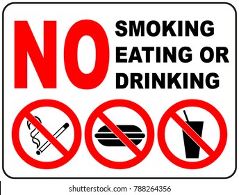 喫煙 飲食禁止標識一般禁止標識公共施設用ベクターイラスト のベクター画像素材 ロイヤリティフリー Shutterstock
