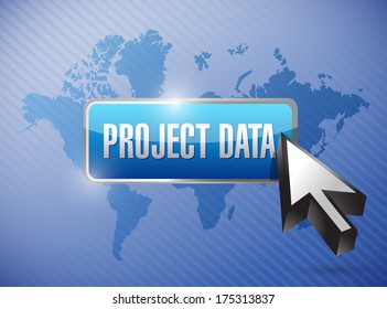 project data button 