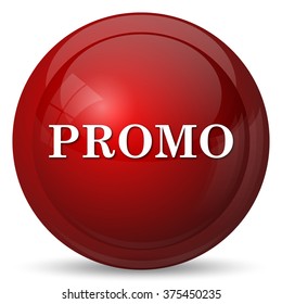 Promo icon. Internet button on white background. 