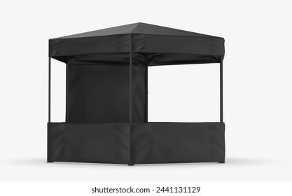 Promotional Advertising Outdoor Event Trade Show Blank Six sided canopy tent for design presentation. 3d illustration. - Powered by Shutterstock